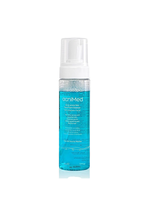 acniMed Foam Cleanser by Meditopic - anti-acne facial cleanser for sensitive skin